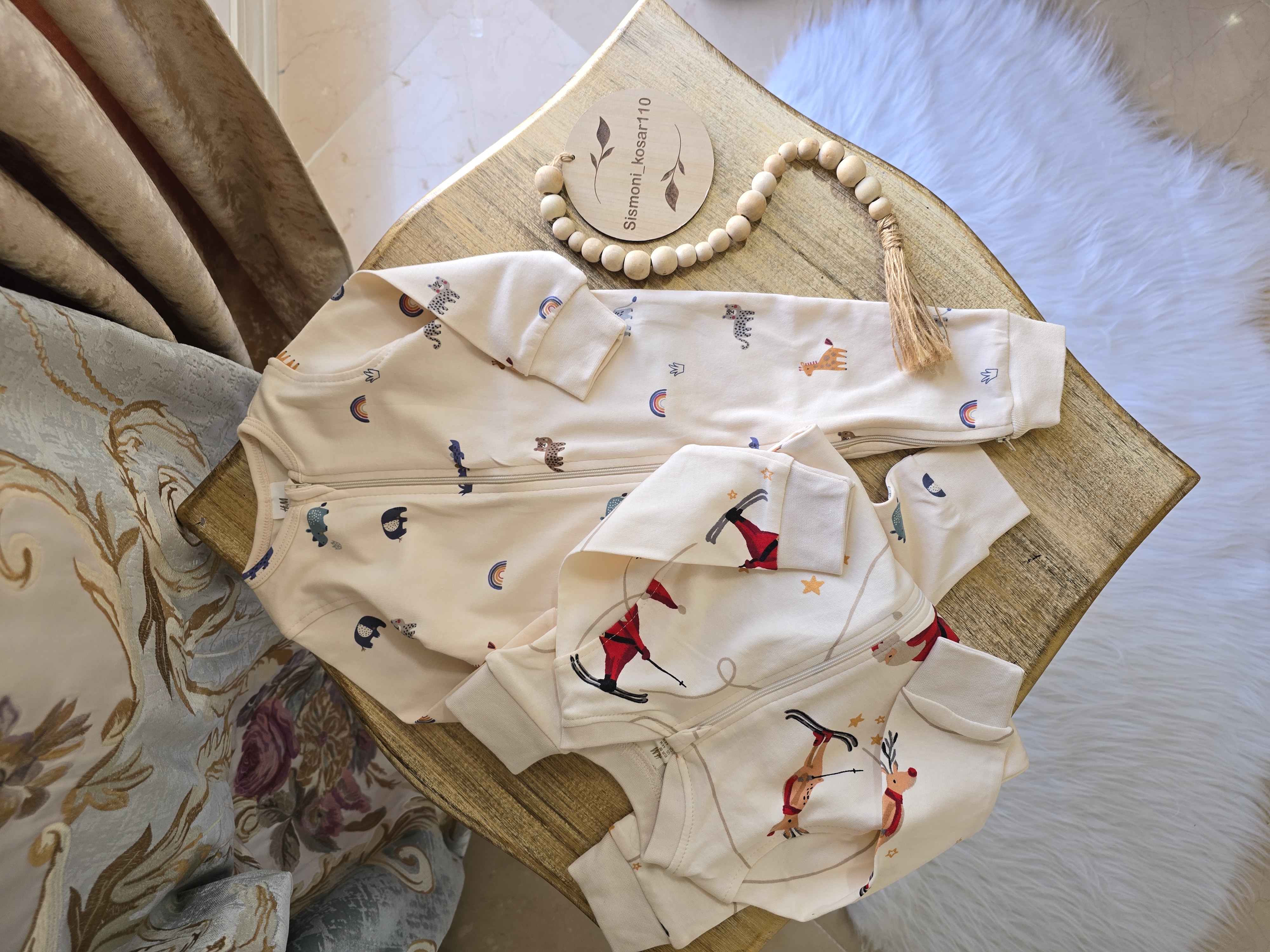سرهمی نوزادی H&M کد ۲۵۵