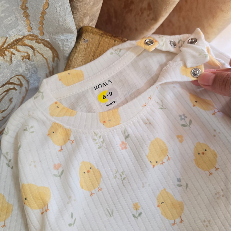 ست بلوز و شلوار خانگی نوزادی تا ۳ سال کد ۳۰۰