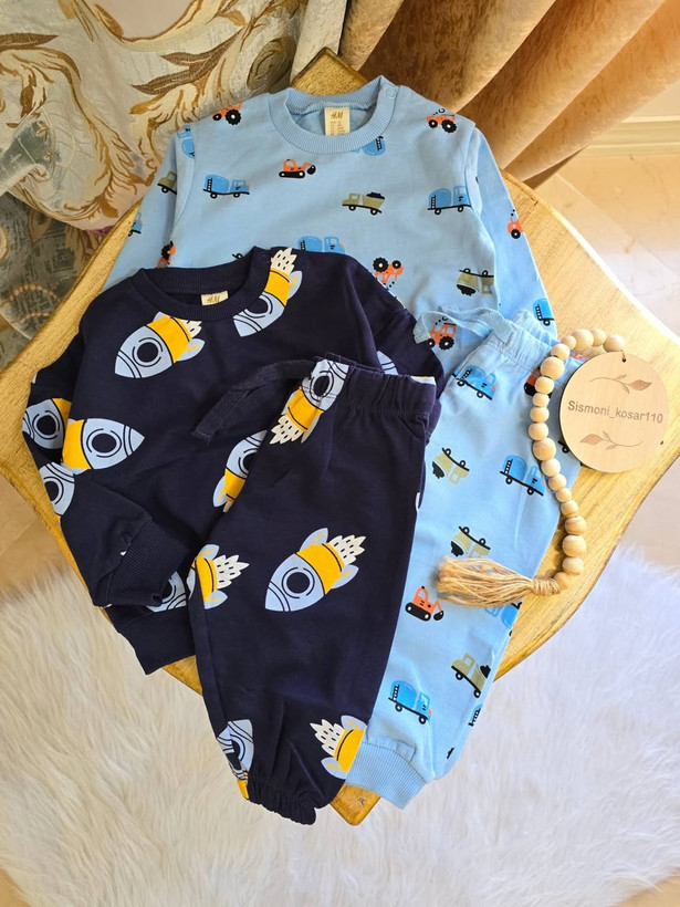 ست بلوز شلوار پسرانه H&M کد ۳۱۵