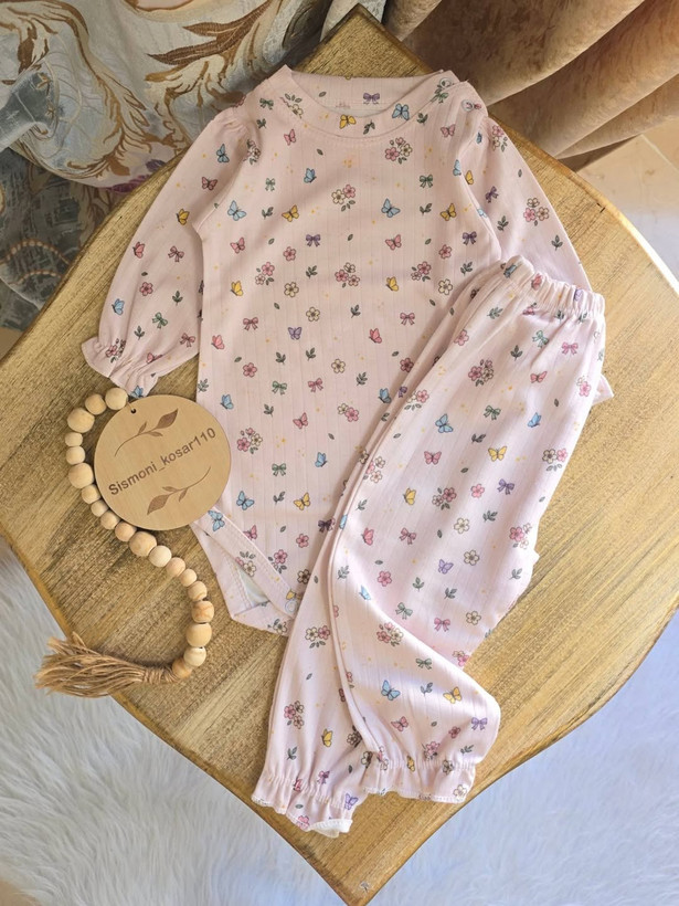 ست بادی شلوار دخترانه کد ۳۱۶